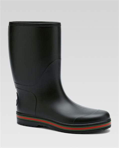 gucci mens rain boots reviews|men's gucci boots for sale.